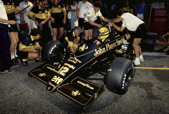 Lotus Renault Grand Prix de France 1985 Ayrton Senna