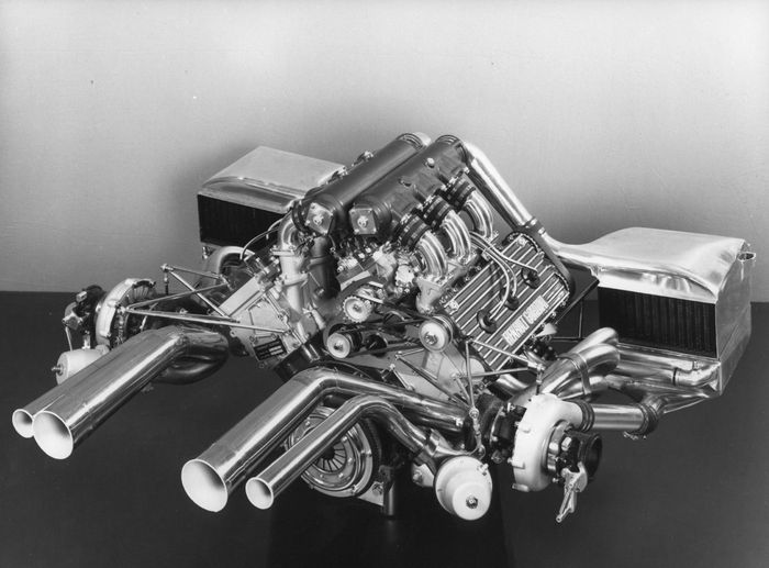 Moteur Renault V6 Turbo 1980