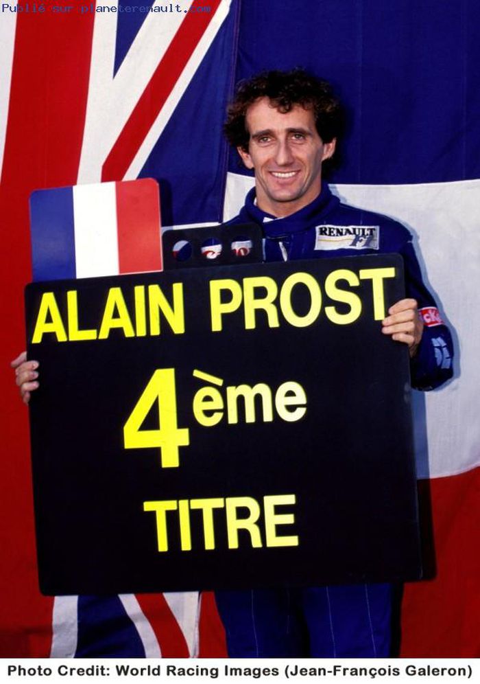 4ème titre pour Alain Prost