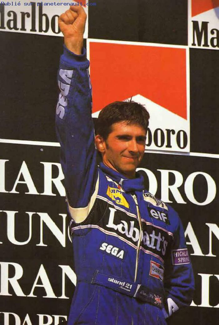 Victoire Damon Hill en Hongrie en  1993