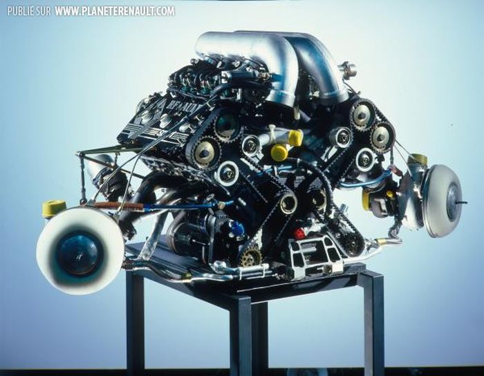 Moteur Renault F1 V6 Turbo  EF15