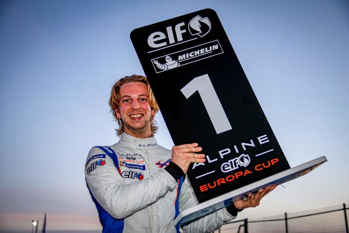 Jean-Baptiste Mela de nouveau sacré en Alpine Europa Cup