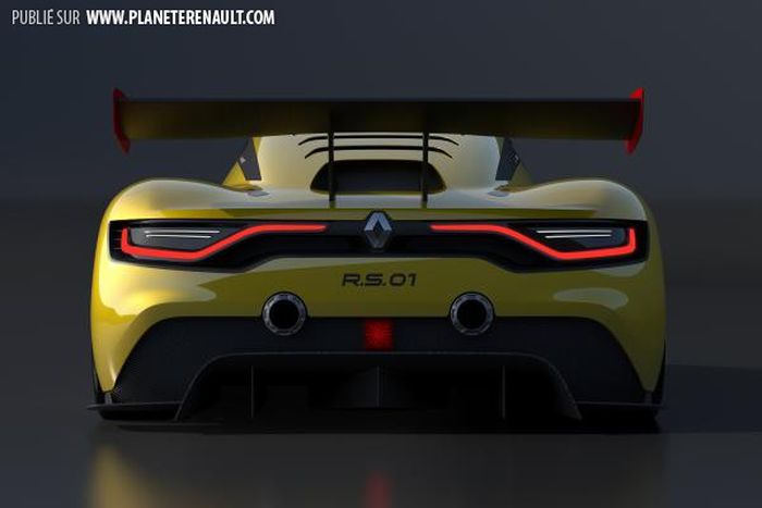 Renault RS01 arrière