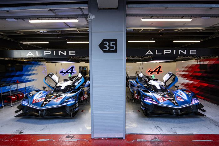 Garage Alpine WEC 2024