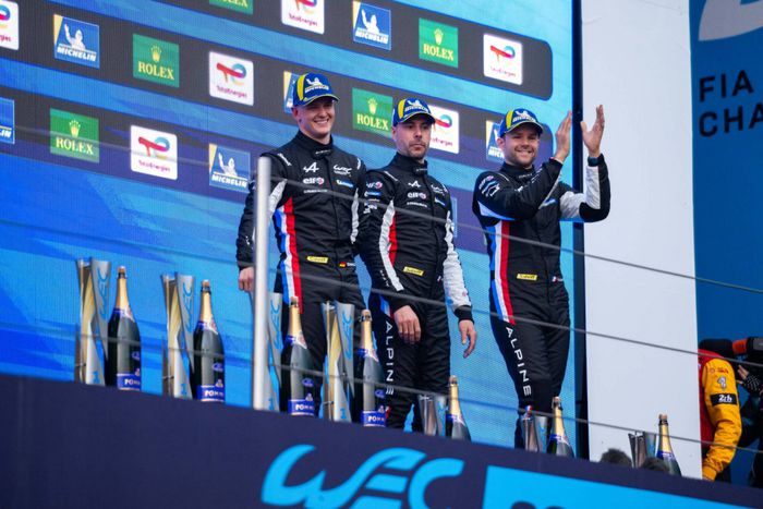 Alpine sur la podium aux 6H d'Imola