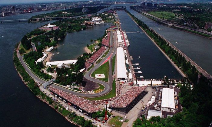 le tracé Gilles Villeneuve du Canada