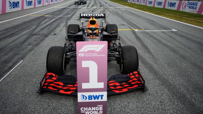 Verstappen partira en t&ecirc;te pour la 2e fois d'affil&eacute;e