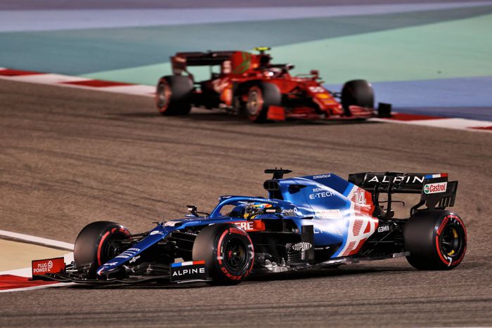 Alpine F1 repart sans points de Bahreïn