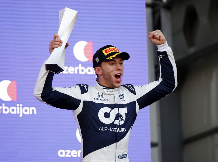 Pierre Gasly signe un troisième podium en carrière