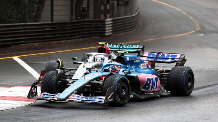L'accrochage entre Hamilton et Ocon