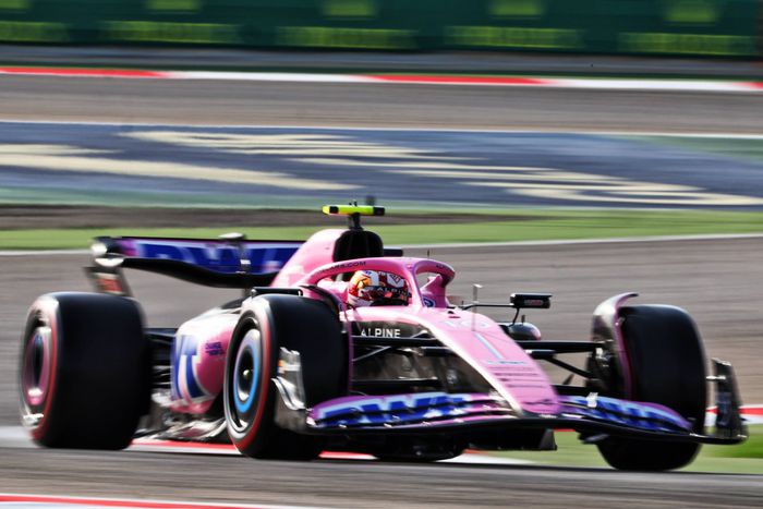 L'Alpine lors du Grand Prix de Bahreïn 2023