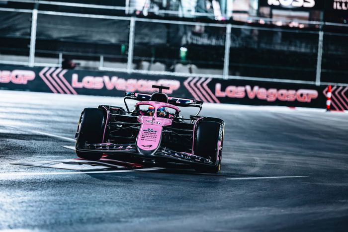 Pierre Gasly au Grand Prix de Las Vegas 2024
