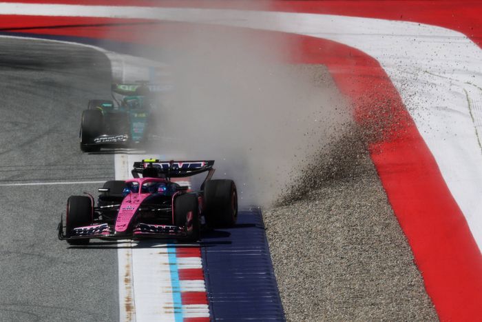 Pierre Gasly qualifications Autriche 2025