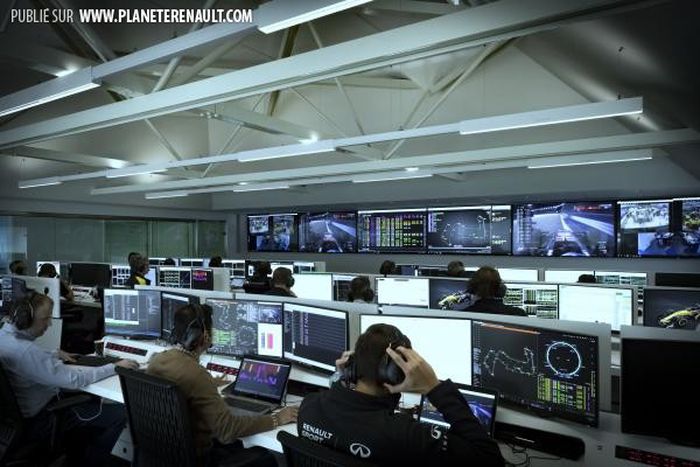 Centre de contrôle Renault F1
