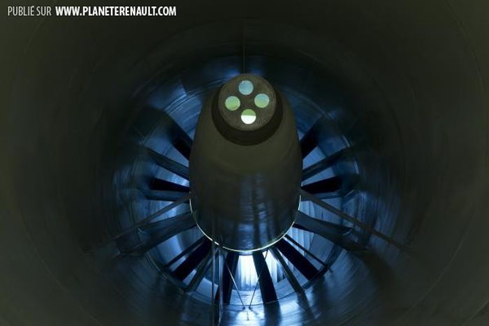 Turbine soufflerie Renault F1