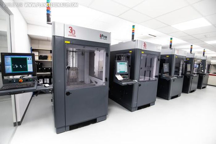 Enstone: imprimantes 3D