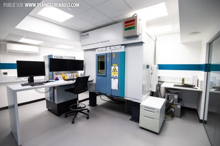 Contrôle des pièces - Renault F1