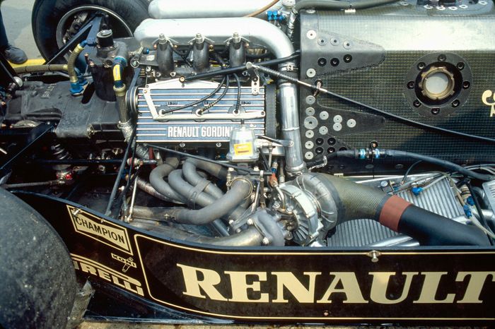 Le V6 Renault, monté en 1977