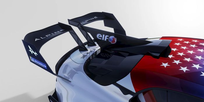 Alpine A110 PIkes Peak 2023 Double aileron