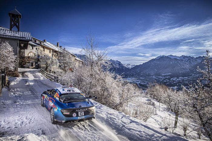 Manu Guigou s'adjuge la categorie R-GT avec son A110 Rally