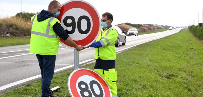 46 départements reviennent à la limitation de vitesse originelle