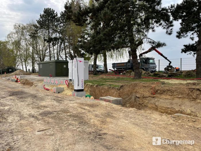 Les travaux, désormais terminés, de la station de Saint-Witz