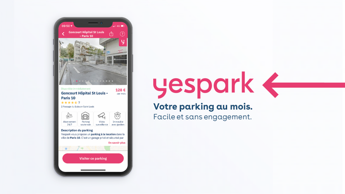 Avec Yespark, plus besoin de tourner en rond pour trouver une place de parking