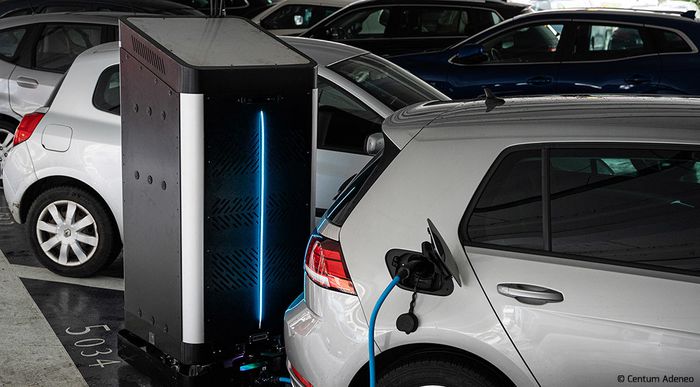 Charles, le nouveau robot chargeur qui se déplace