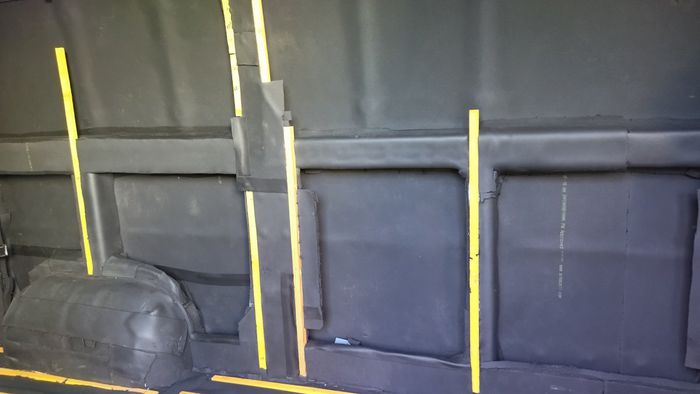 Armaflex et tasseaux