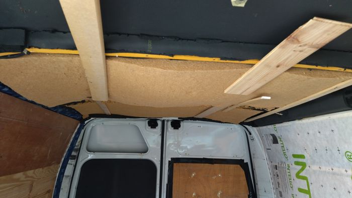 Isolation du toit du van