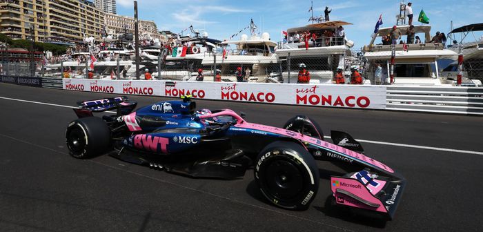 Alpine encore trop loin du compte à Monaco
