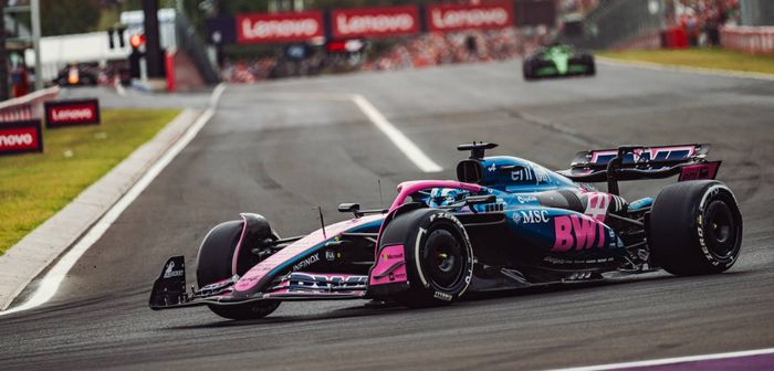 Alpine en fond de classement en Hongrie