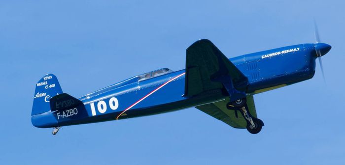 Le Renault Caudron Rafale C460 de 1934 a repris les airs