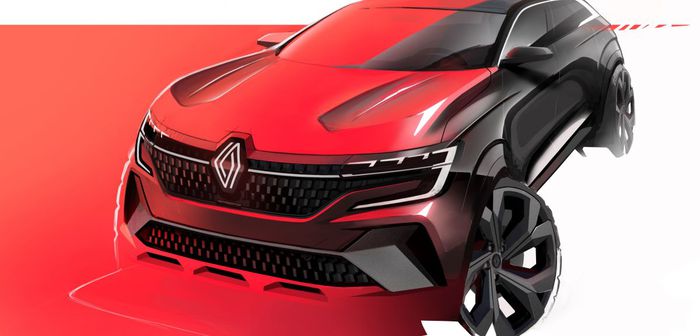 Renault dévoile un rendu design de son Nouveau SUV Austral