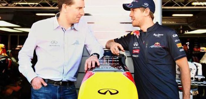 Sebastian Vettel, ambassadeur d'Infiniti