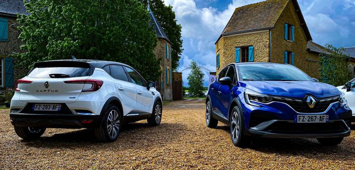 Nouveau Captur se décline en version E-Tech hybride simple