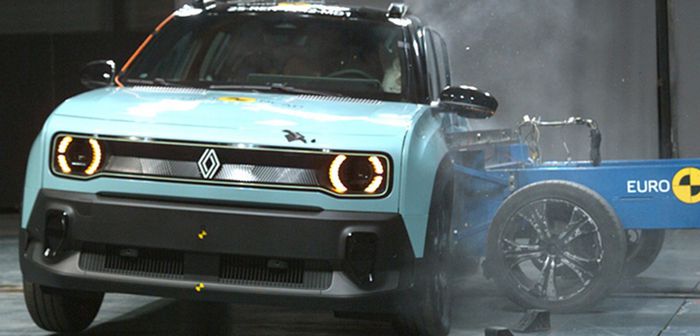 La Renault 4 E-Tech n’obtient “que” 4 étoiles aux crash-tests Euro NCAP
