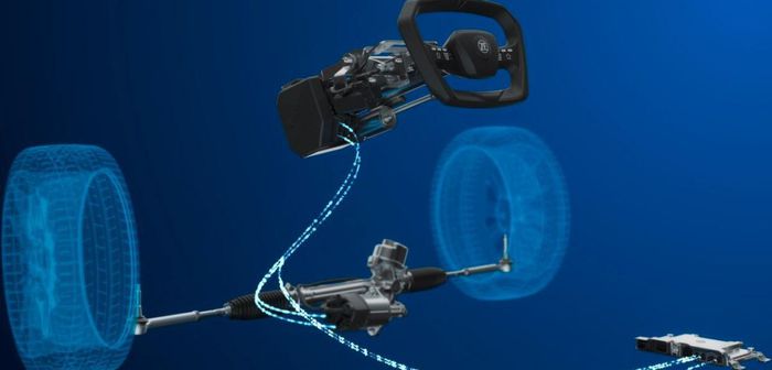 Steer-by-wire: la direction purement &eacute;lectronique