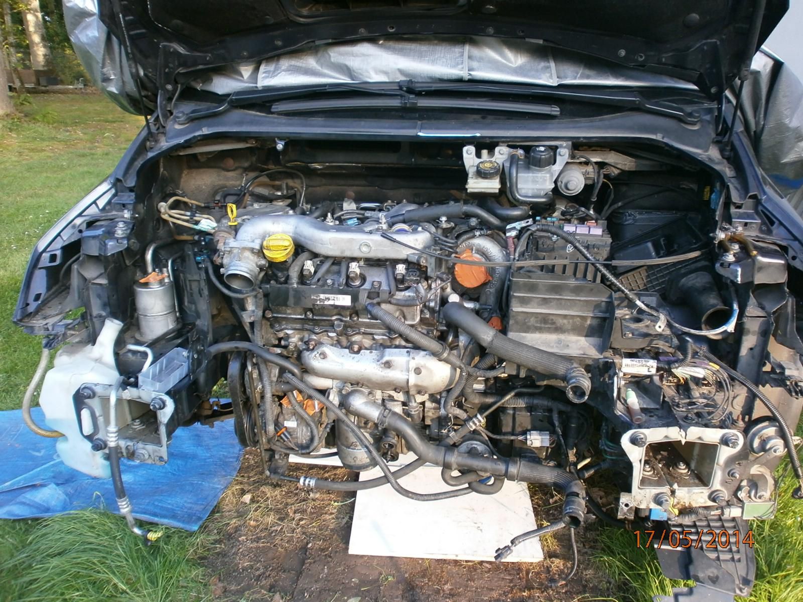 Espace IV D pose Moteur Et Joints De Culasses 3 0L V6 DCI P40