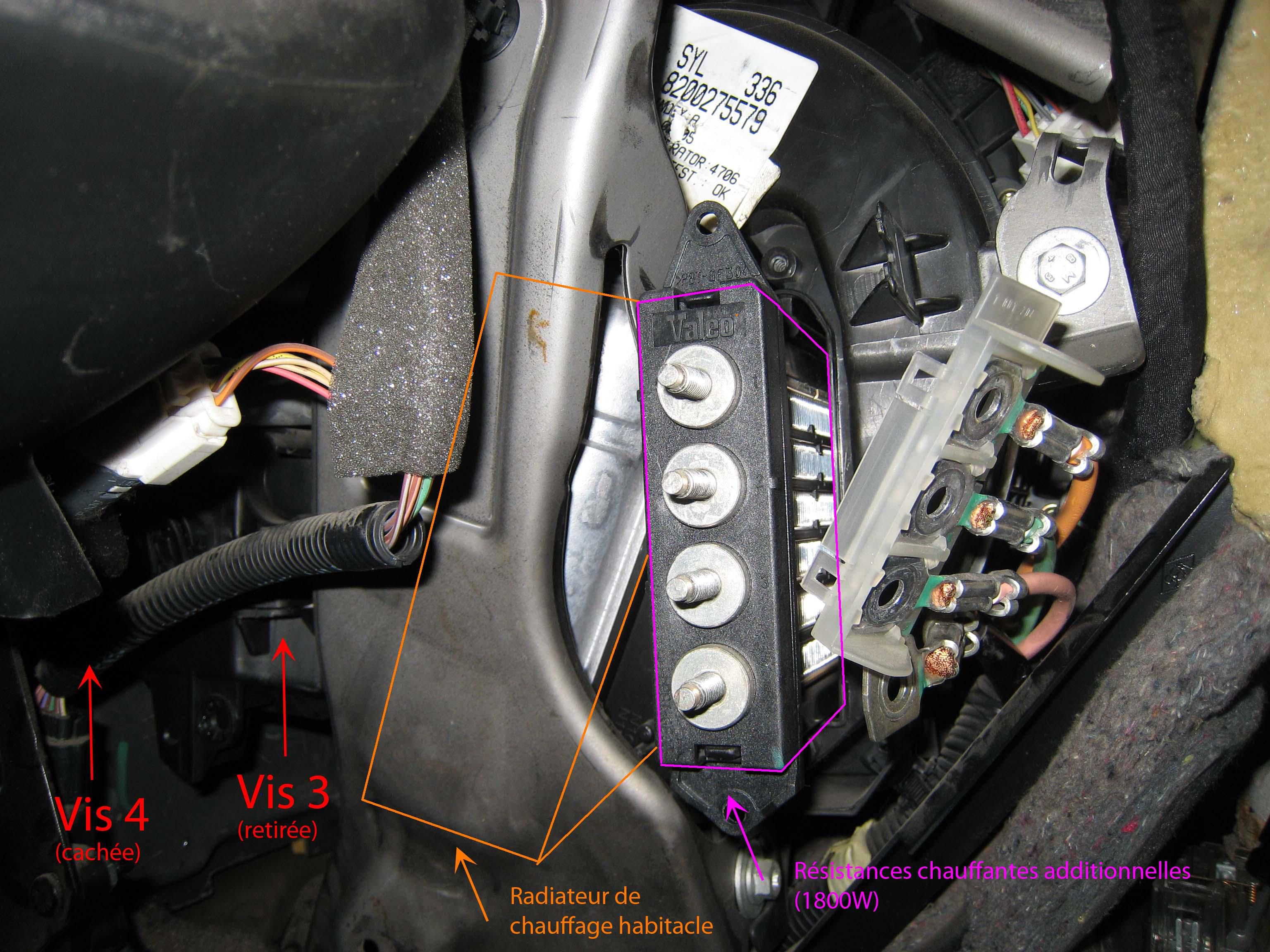 Module Résistance Chauffage Ventilation Clim Pour Renault Scénic 2 – Pièce Neuve, Prête à Monter !