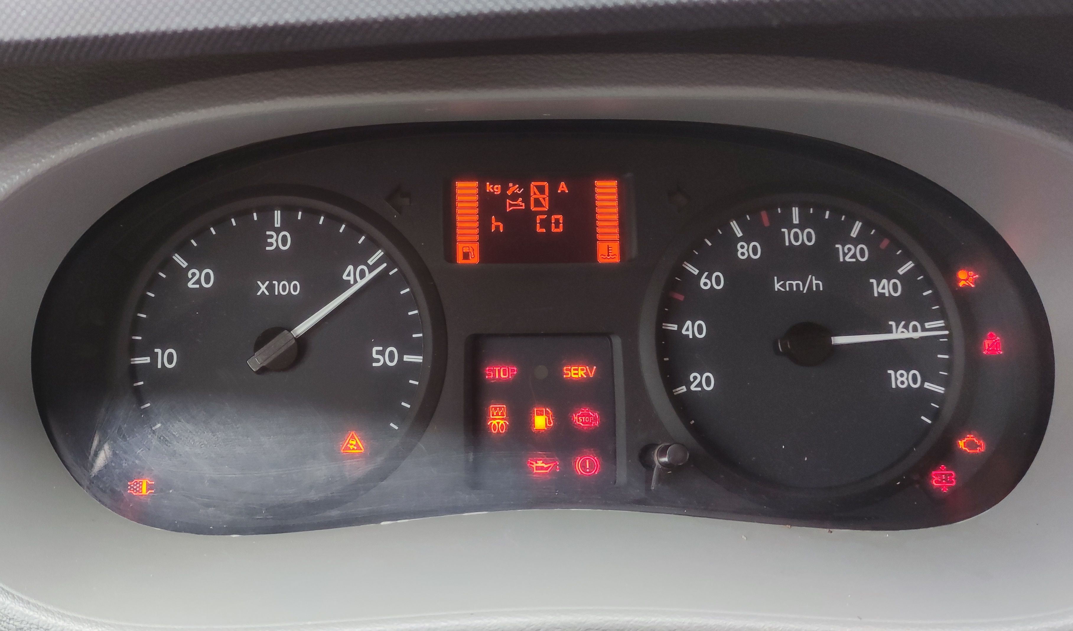 Problème compteur et obd renault master 2 de 2009. -P0